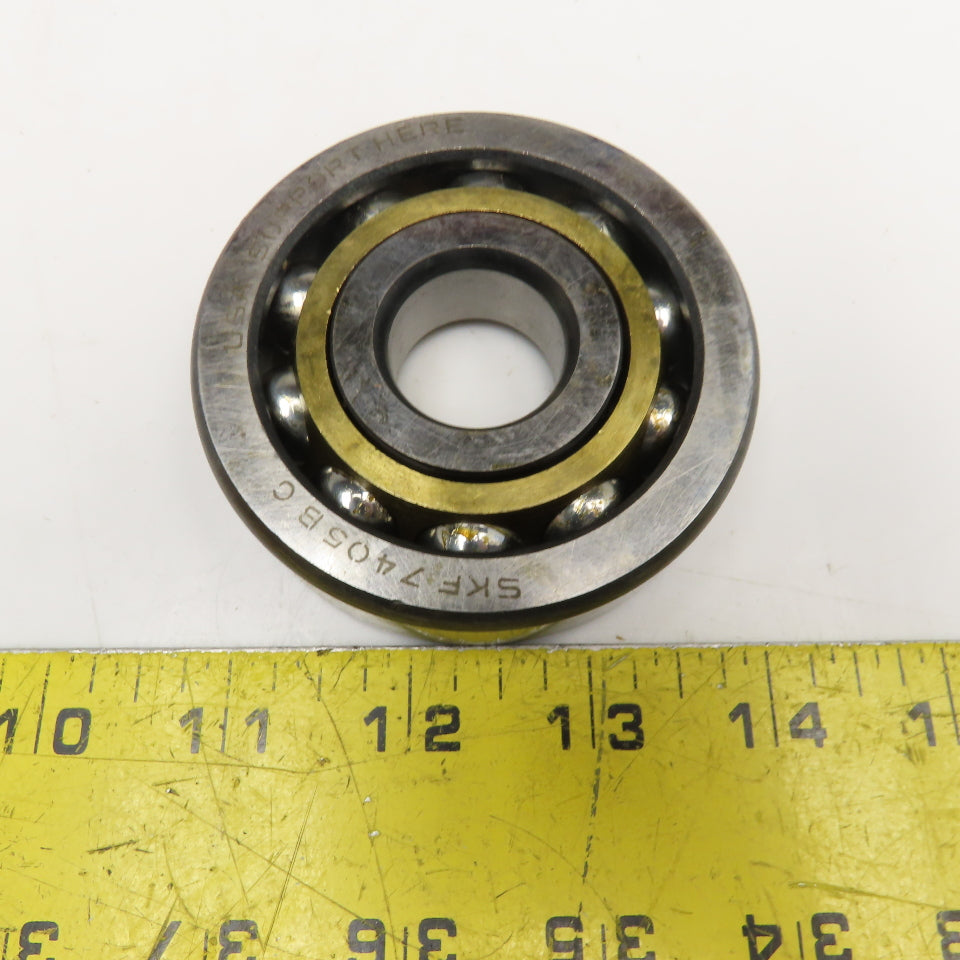 SKF 7405 BMG Single Row Angular Contact Ball Bearing 25x80x21mm