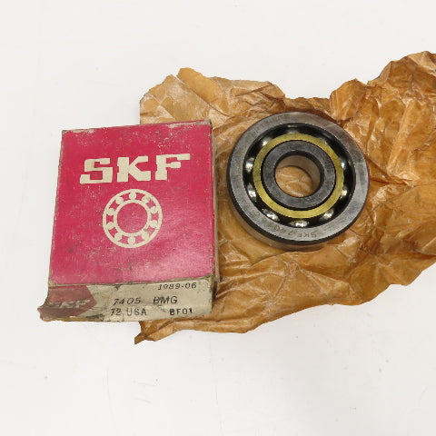 SKF 7405 BMG Single Row Angular Contact Ball Bearing 25x80x21mm