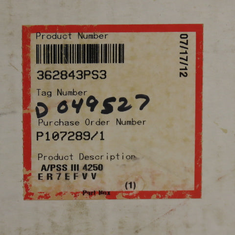 Flowserve A/PSS III 4250 Split Seal 4.25" 362843PS3 GEB4182444A-C LE3P4250T33-C