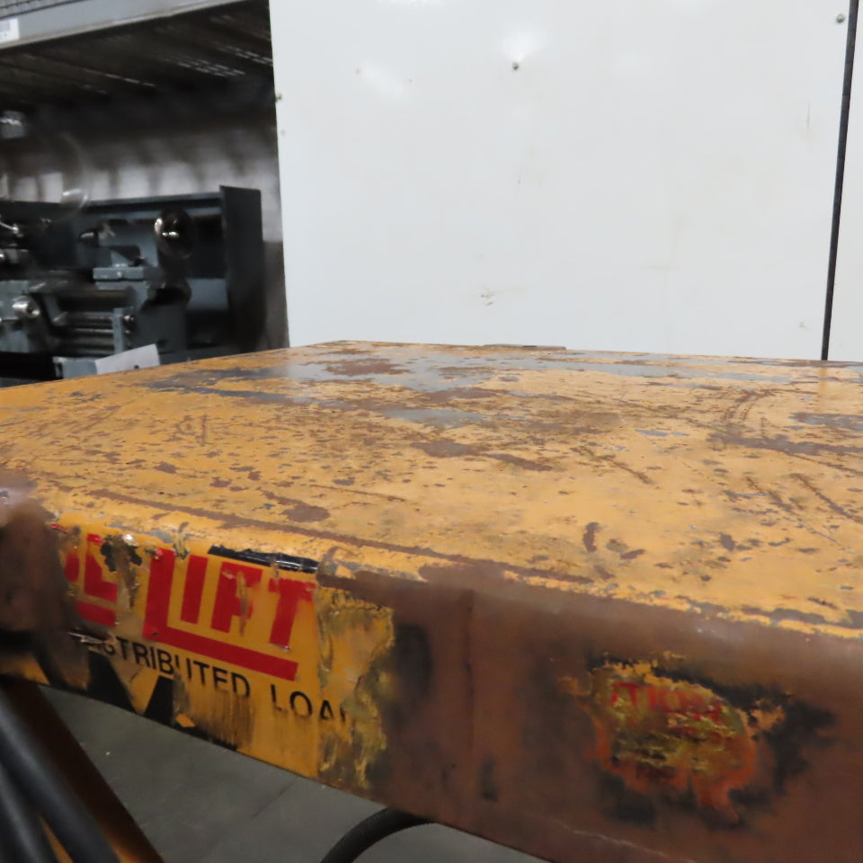 Rol-Lift 48" x 24" 115/230V 1PH Lift Table 1 Ton 2000LB Cap. 9" To 41"H