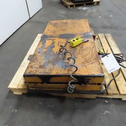 Rol-Lift 48" x 24" 115/230V 1PH Lift Table 1 Ton 2000LB Cap. 9" To 41"H