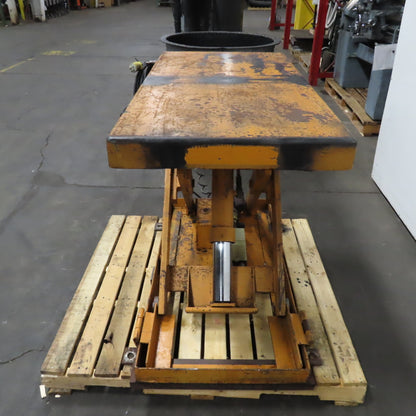 Rol-Lift 48" x 24" 115/230V 1PH Lift Table 1 Ton 2000LB Cap. 9" To 41"H