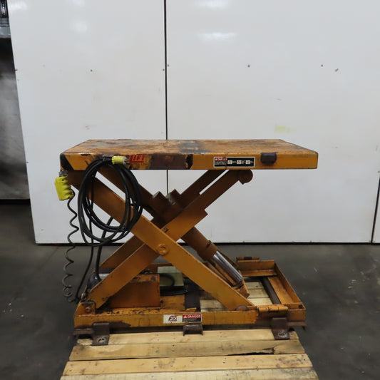Rol-Lift 48" x 24" 115/230V 1PH Lift Table 1 Ton 2000LB Cap. 9" To 41"H