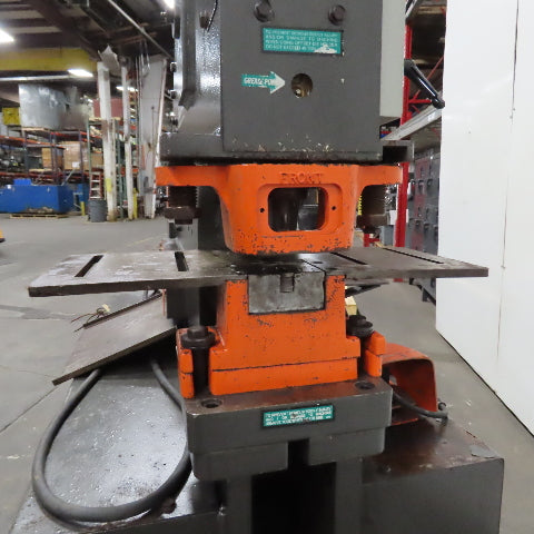 Scotchman F15109-14M 51 Ton Hydraulic Iron Worker Punch-Brake-Shear 5HP 3PH 460V