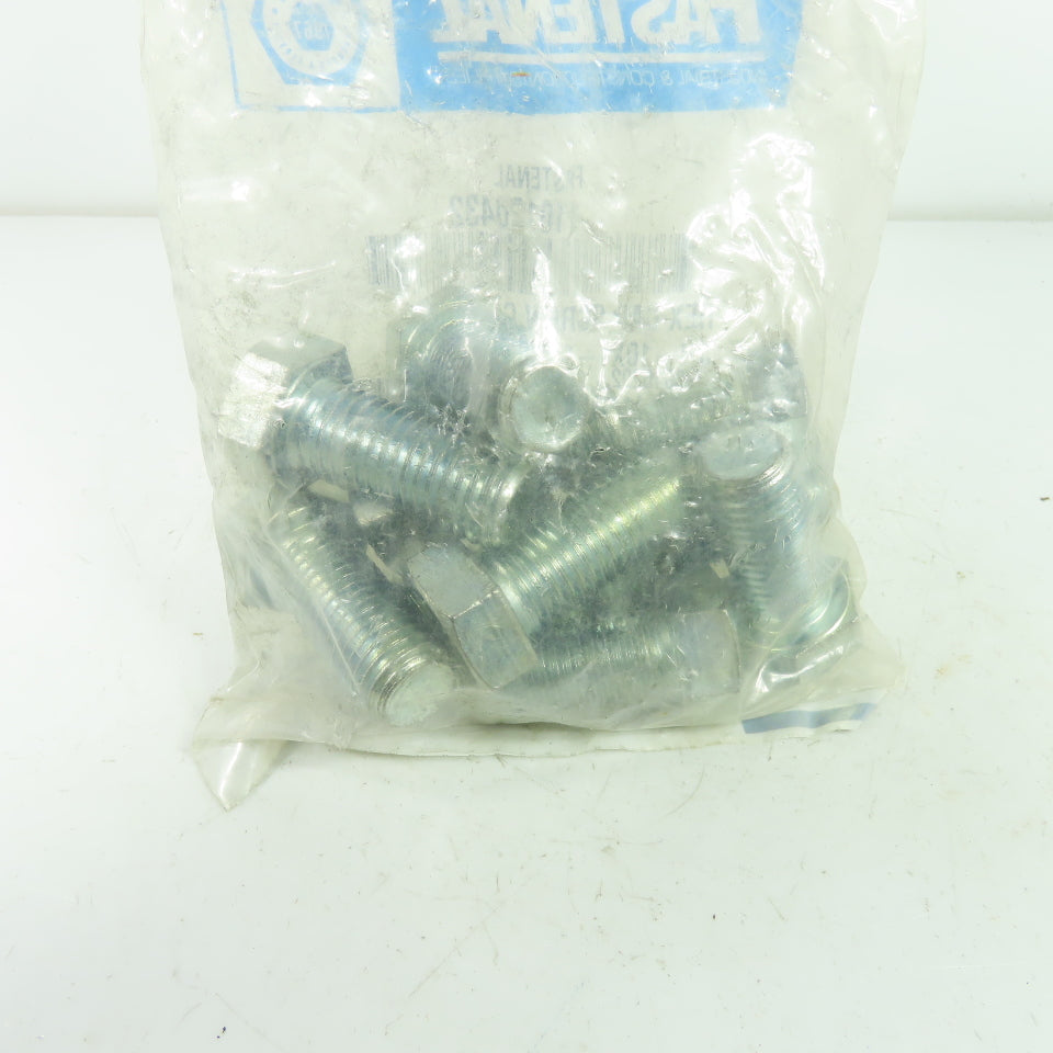 Fastenal 110120432 3/4"-10 x 1-3/4" Grade 5 Zinc Finish Hex Cap Screw Bag Of 10