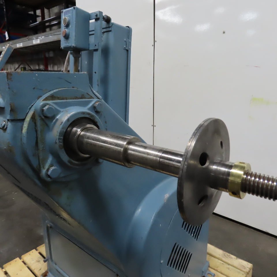 Hammond 8258 5HP Dual Head Buffing Buffer Jack 230/460V 3PH 14A Tested