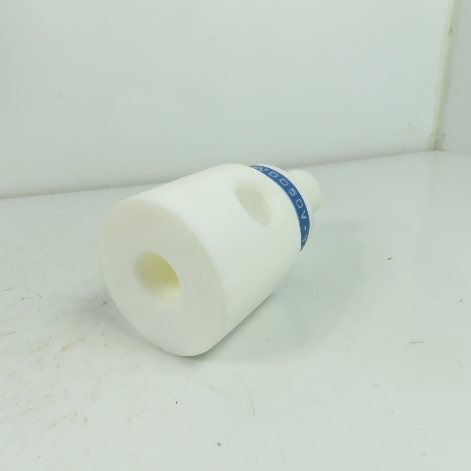 Plast-O-matic RVD050V-TF Pressure Relief Valve 1/2"