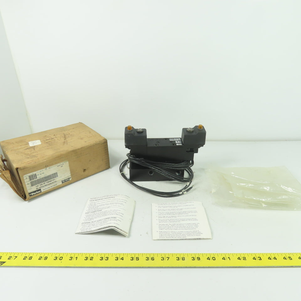 Parker AL45523BGW5301B Solenoid Valve 150PSI 1/4" 120V Coil