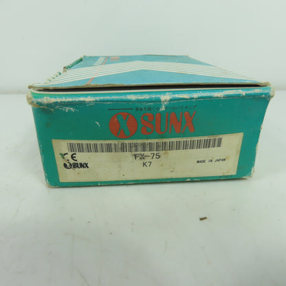Sunx FX-75 Fiber Optic Sensor NEW