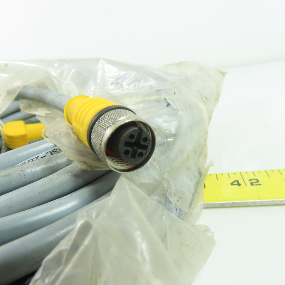 Turck RKC 4.4T-16-WSC 4.4T/S622 Euro-Fast Cordset Cable 4-Pin Female/4-Pin Male