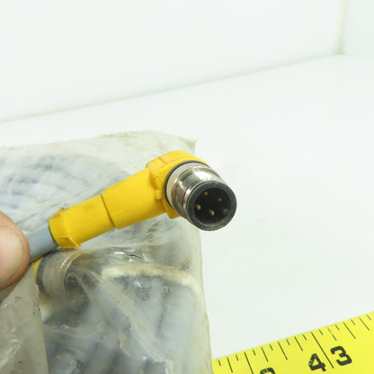 Turck RKC 4.4T-16-WSC 4.4T/S622 Euro-Fast Cordset Cable 4-Pin Female/4-Pin Male