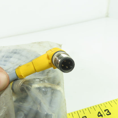 Turck RKC 4.4T-16-WSC 4.4T/S622 Euro-Fast Cordset Cable 4-Pin Female/4-Pin Male