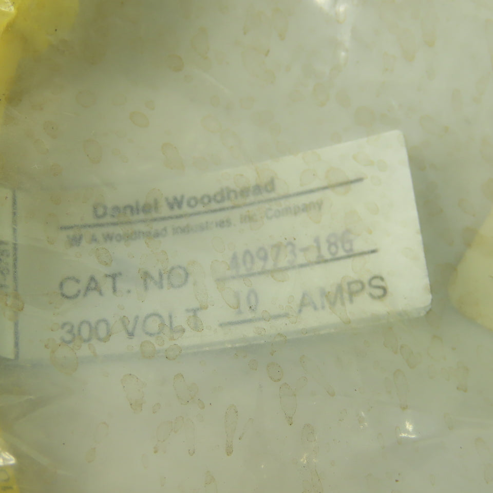 Daniel Woodhead 40973-18G Mini Change Cordset 3-Pin Male/Female 3' 18/3 PVC