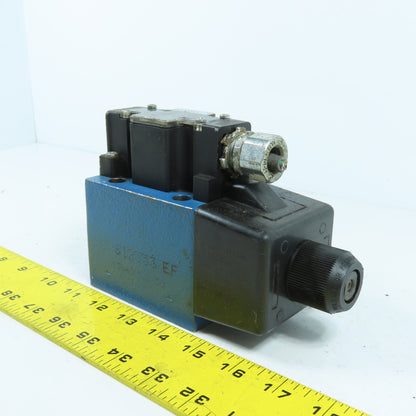 Mannesmann Rexroth 3WE10B40/CW110N9DA/V 120V Hydraulic Directional Valve