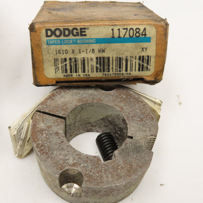Dodge 1610 1210 Taper Lock Bushing 1-1/8", 1-7/16", 1-15/16" Lot Of 3