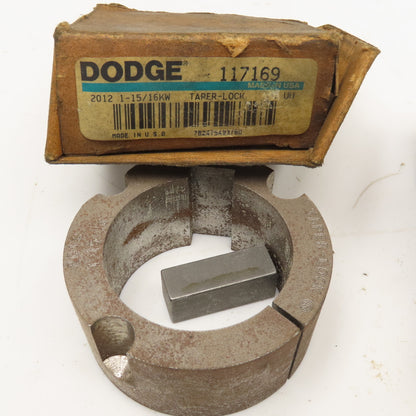 Dodge 1610 1210 Taper Lock Bushing 1-1/8", 1-7/16", 1-15/16" Lot Of 3