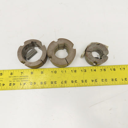 Dodge 1610 1210 Taper Lock Bushing 1-1/8", 1-7/16", 1-15/16" Lot Of 3