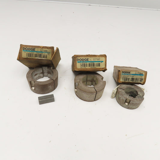Dodge 1610 1210 Taper Lock Bushing 1-1/8", 1-7/16", 1-15/16" Lot Of 3
