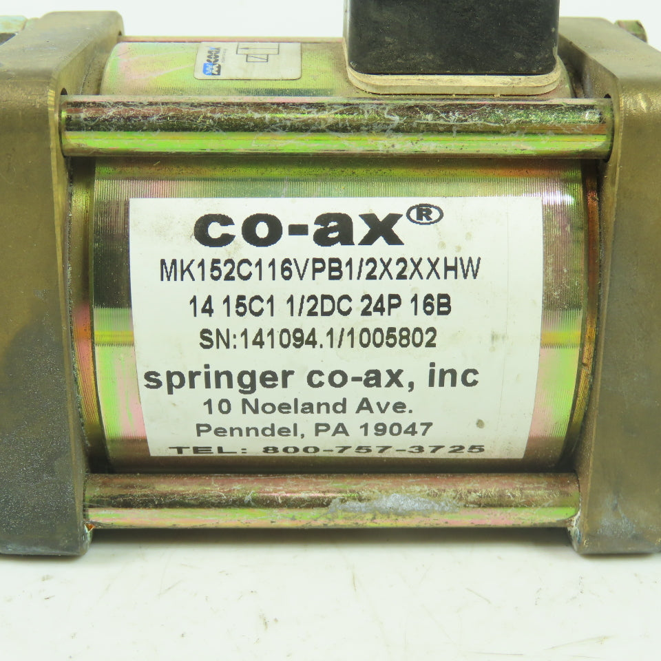 Coax MK 15 NC D Directional Valve G 1/2" 24VDC