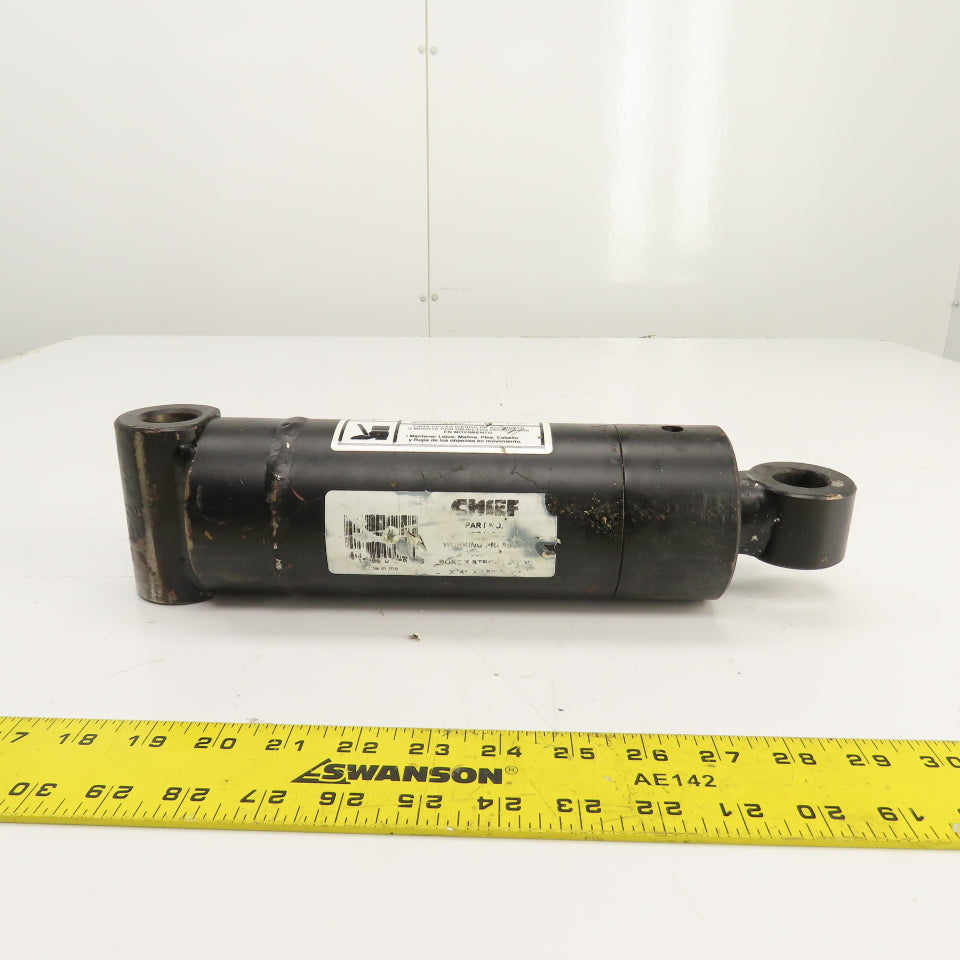 Chief Double Acting 1" Pin Mount Hydraulic Cylinder 3" Bore" Stroke 3000PSI