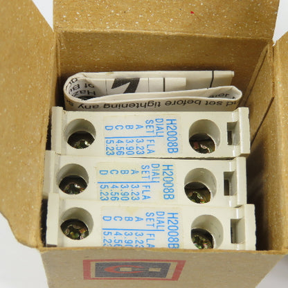 Eaton Cutler Hammer H2004B H2008B Freedom Nema Heater Pack Lot Of 3 Sets