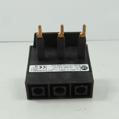 Allen Bradley 140M-C-WTEN Ser A Compact Bus Bar Feeder Terminal 600VAC 64A