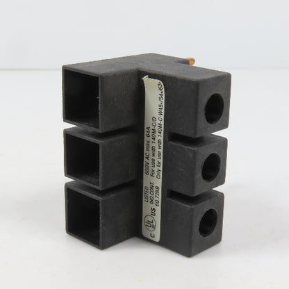 Allen Bradley 140M-C-WTE Ser A Compact Bus Bar Feeder Terminal 600VAC 64A