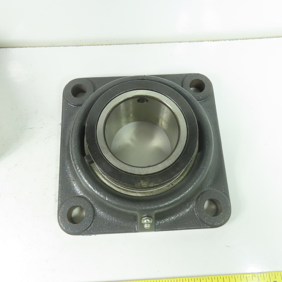Fafnir RCJC 2 15/16 4-Bolt Flange Mount Ball Bearing 2-15/16" Concentric Collar