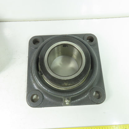 Fafnir RCJC 2 15/16 4-Bolt Flange Mount Ball Bearing 2-15/16" Concentric Collar