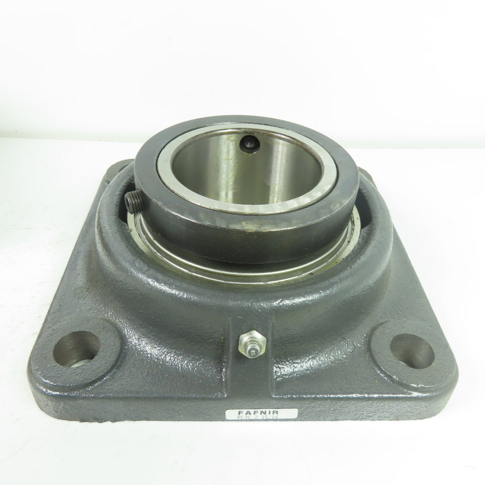 Fafnir RCJC 2 15/16 4-Bolt Flange Mount Ball Bearing 2-15/16" Concentric Collar