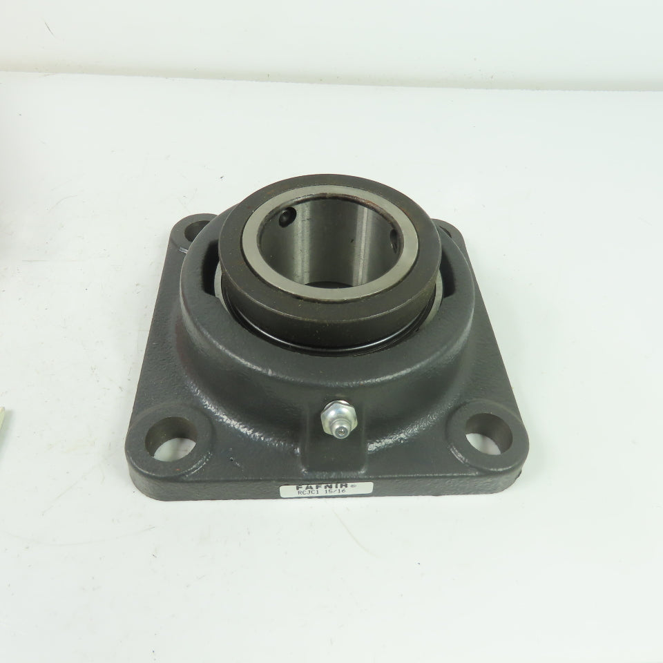 Fafnir RCJC1 15/16 Ingersoll Rand 4-Bolt Flange Mount Ball Bearing 1-15/16" Bore