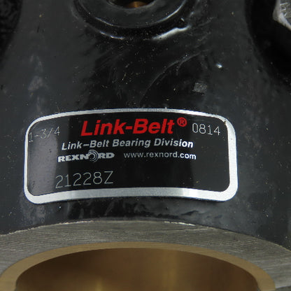 Link-Belt Rexnord 21228Z 1-3/4" 2-Bolt Pillow Block Sleeve Bearing