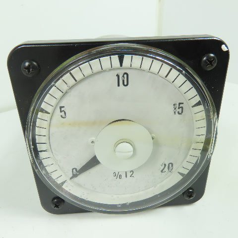 Yokogawa YCA 103111 EMEM7TJY Panel Meter Display 0-20