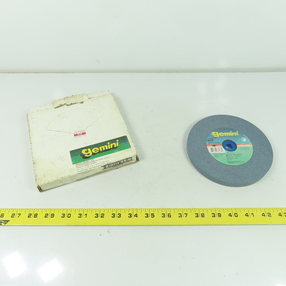 Gemini 66252836133 6" x 1/2" x 1" Bench And pedestal Abrasive Grinder Wheel