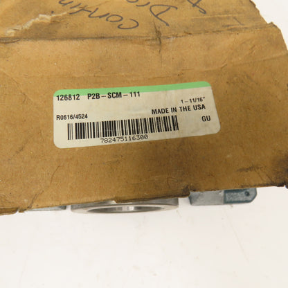 Dodge 126812 1-11/16" Bore 2 Bolt Pillow Block Ball Bearing