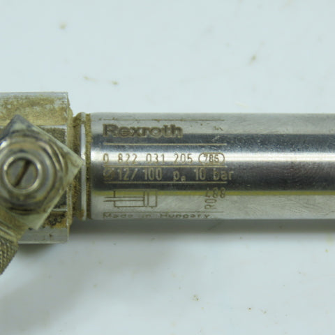 Rexroth 0822031205 Double Acting Air Cylinder 12mm Bore 100mm Stroke 6mm Rod