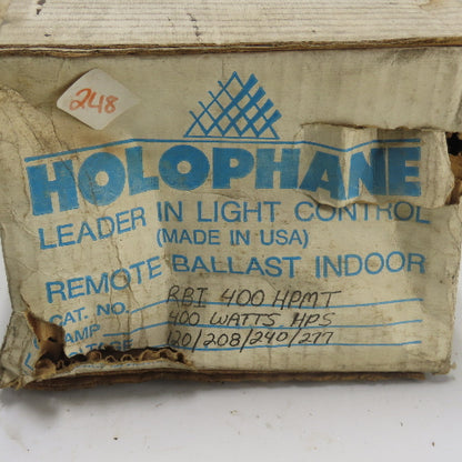 Holophane RBI 4000 HPMT Remote Ballast Indoor 400W 120/208/240/277V