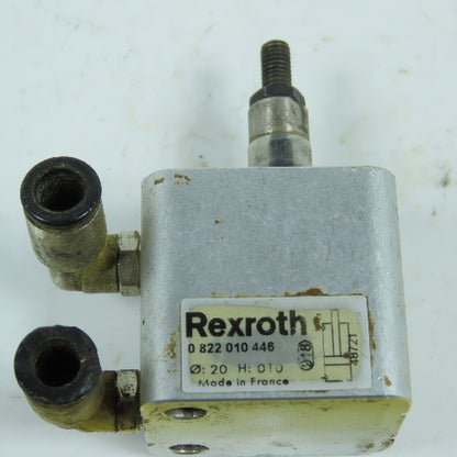 Rexroth 0822010446 Double Acting Air Cylinder 20mm Bore 10mm Stroke 10mm Rod