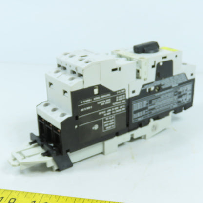 Moeller SE00-11-PKZ0 Motor Starter 24VDC Coil W/ PKZM0-4 2.5-4.0A