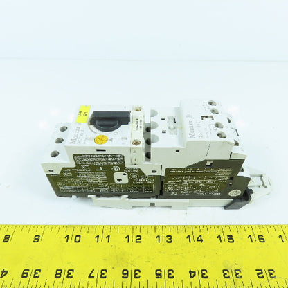 Moeller SE00-11-PKZ0 Motor Starter 24VDC Coil W/ PKZM0-4 2.5-4.0A