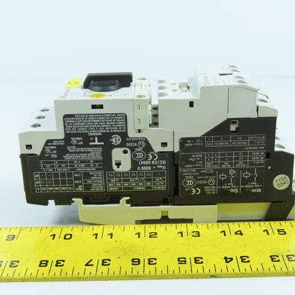 Moeller SE00-11-PKZ0 Motor Starter 24VDC Coil W/ PKZM0-1 0.63-1.0A