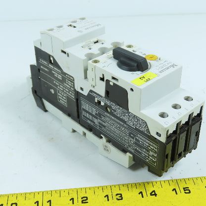 Moeller SE00-11-PKZ0 Motor Starter 24VDC Coil W/ PKZM0-1 0.63-1.0A