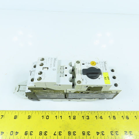 Moeller SE00-11-PKZ0 Motor Starter 24VDC Coil W/ PKZM0-1 0.63-1.0A