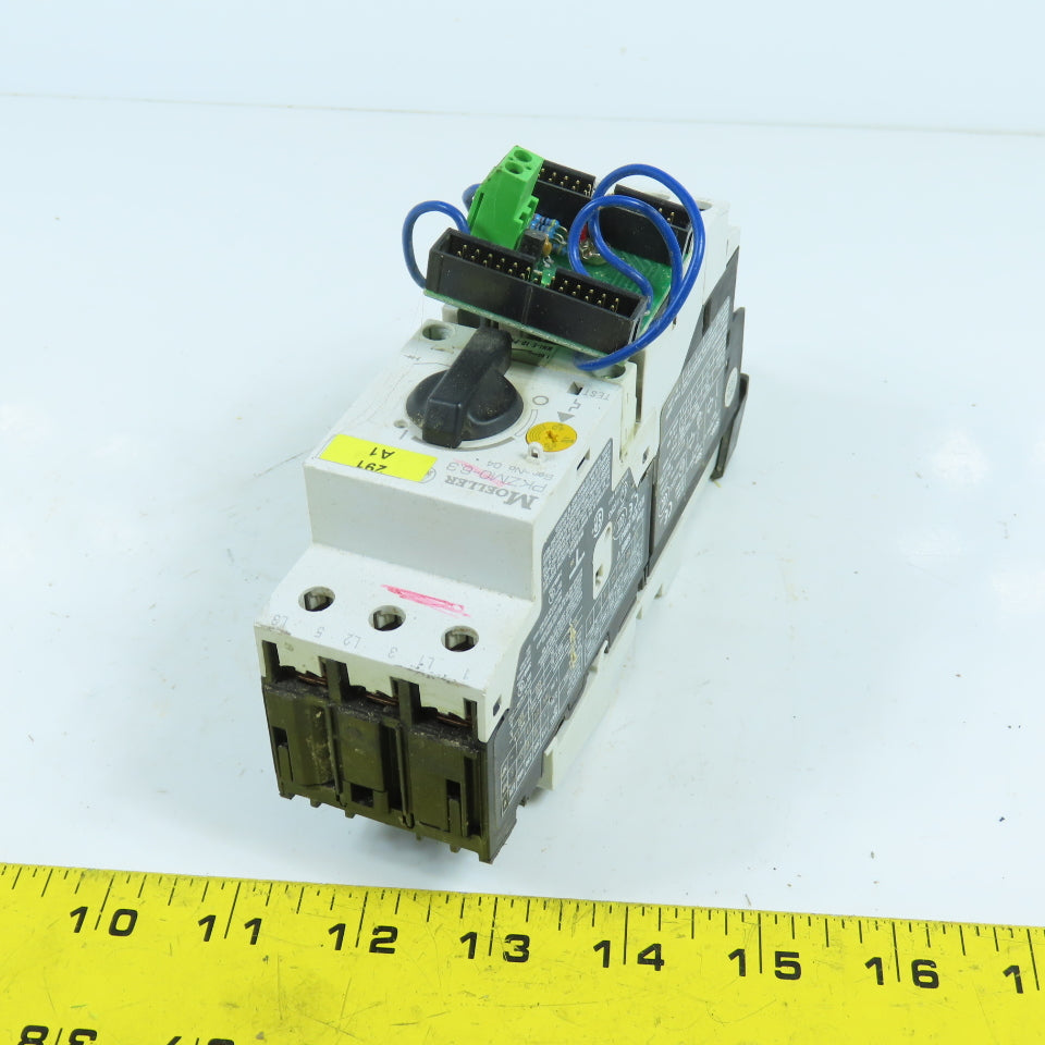 Moeller SE00-11-PKZ0 Motor Starter 24VDC Coil W/ PKZM0-6.3 4.0-6.3A