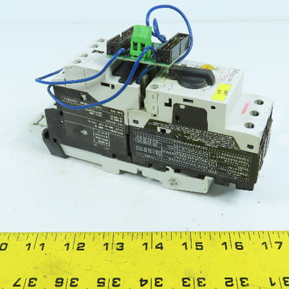 Moeller SE00-11-PKZ0 Motor Starter 24VDC Coil W/ PKZM0-6.3 4.0-6.3A