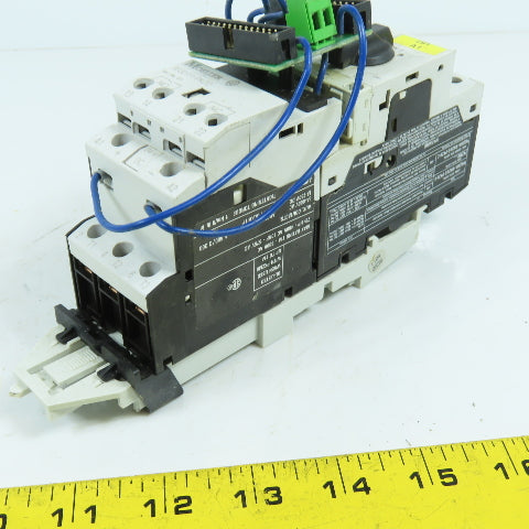 Moeller SE00-11-PKZ0 Motor Starter 24VDC Coil W/ PKZM0-6.3 4.0-6.3A
