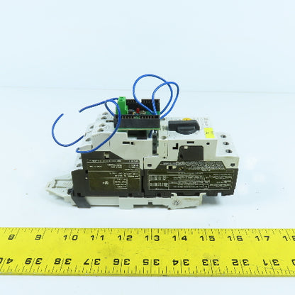 Moeller SE00-11-PKZ0 Motor Starter 24VDC Coil W/ PKZM0-0.4 0.25-0.4A