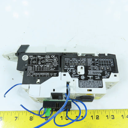 Moeller SE00-11-PKZ0 Motor Starter 24VDC Coil W/ PKZM0-0.4 0.25-0.4A
