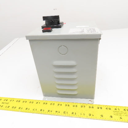 Daykin MDGTC-05 480V Primary 1Ph 120V Secondary Transformer Disconnect 1000VA
