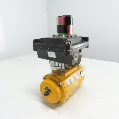 El-O-Matic ES0100.U2A04A.19K0 Pneumatic Valve Actuator 116PSI W/Beacon Indicator